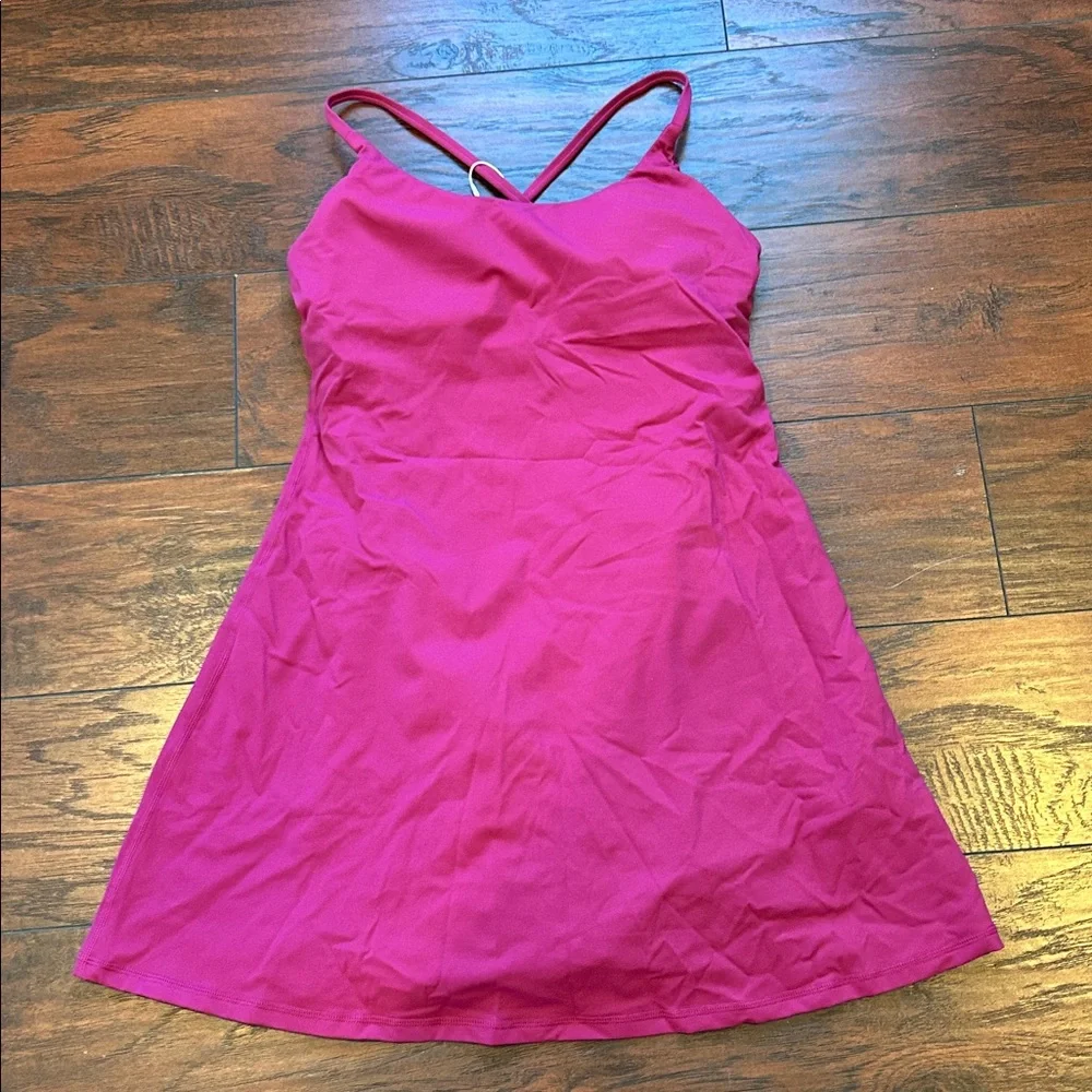 HALARA Softlyzero™ Plush Backless Active Dress-Easy Peezy Edition Ume Purple - Picture 6 of 8